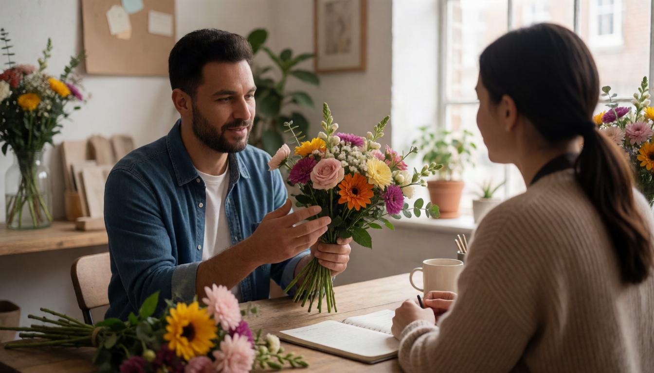 Regalos florales rápidos
